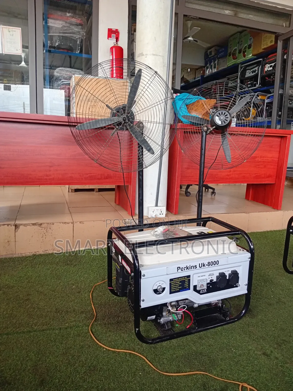 Run a Full House With Perkins 7.0kva Generator