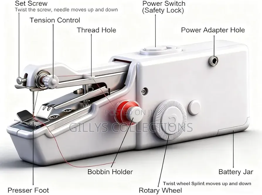 Portable Handheld Sewing Machine