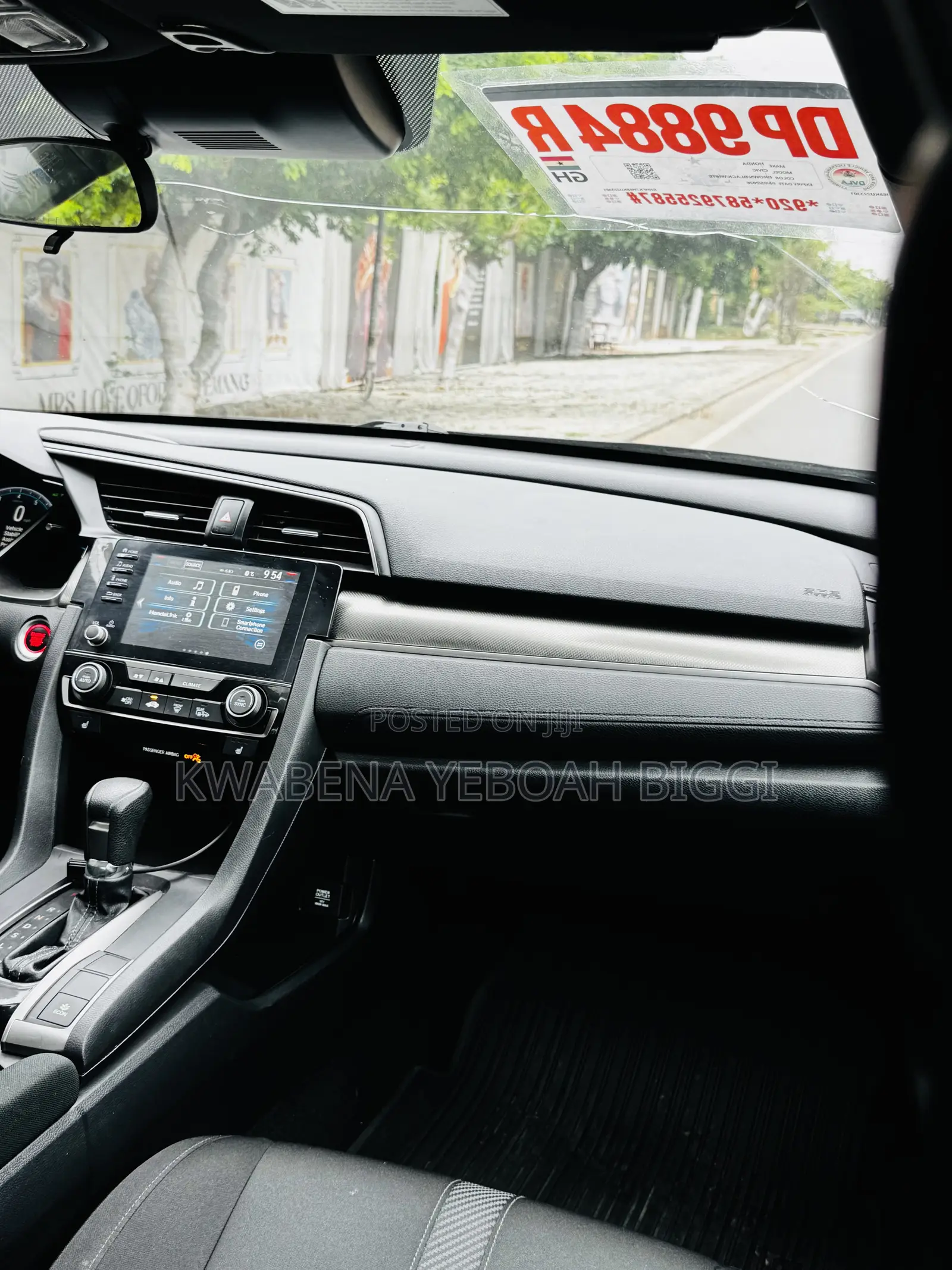 Honda Civic Sport Hatchback 2019 Black