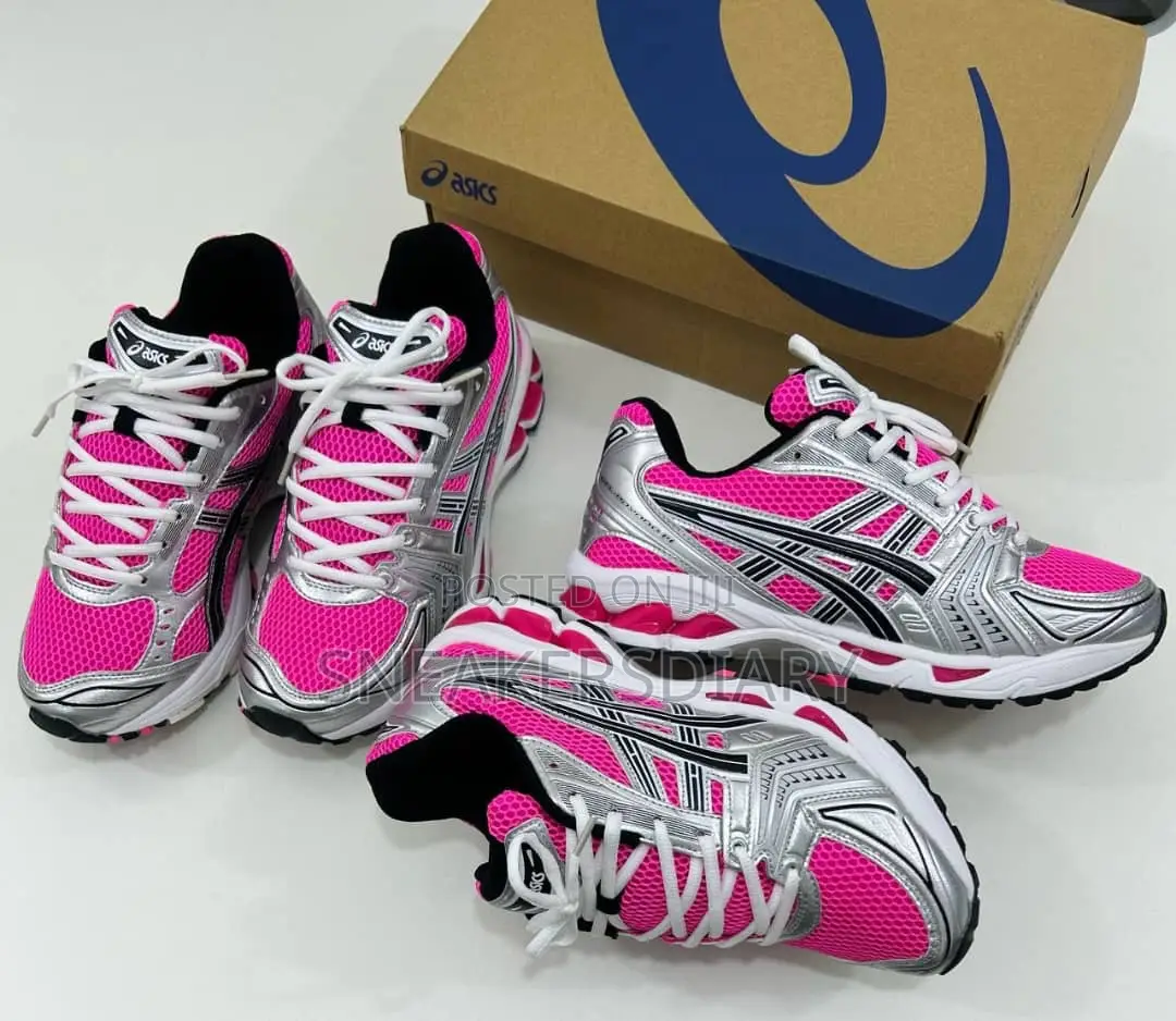 Pink Asics