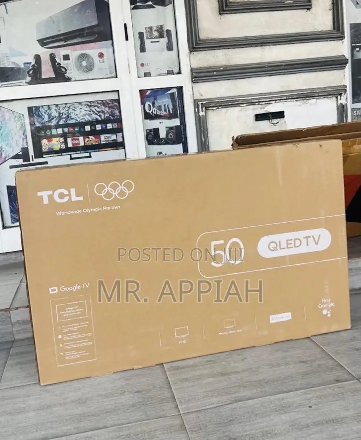 Check Out Unique TCL 50” Qled Smart Android Full Hd Screen Tv 