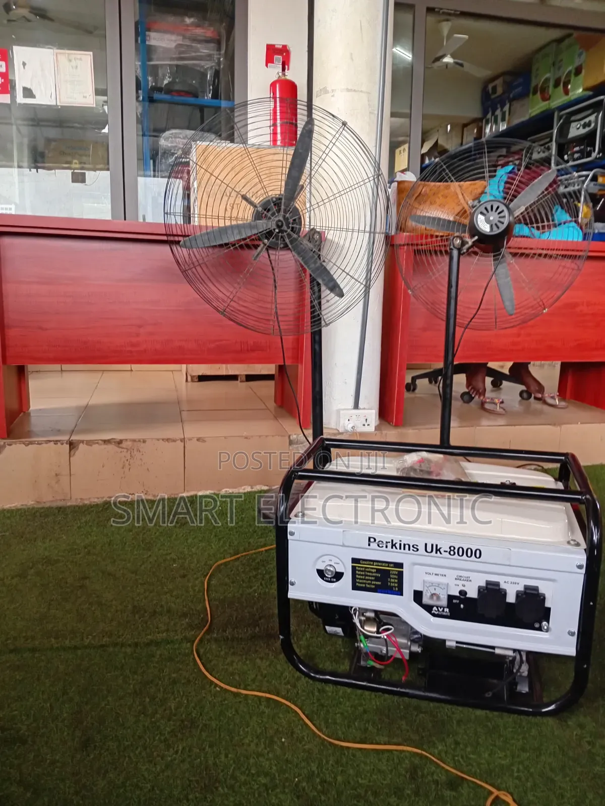 From Home to Site Perkins 7.0kva Can Handle