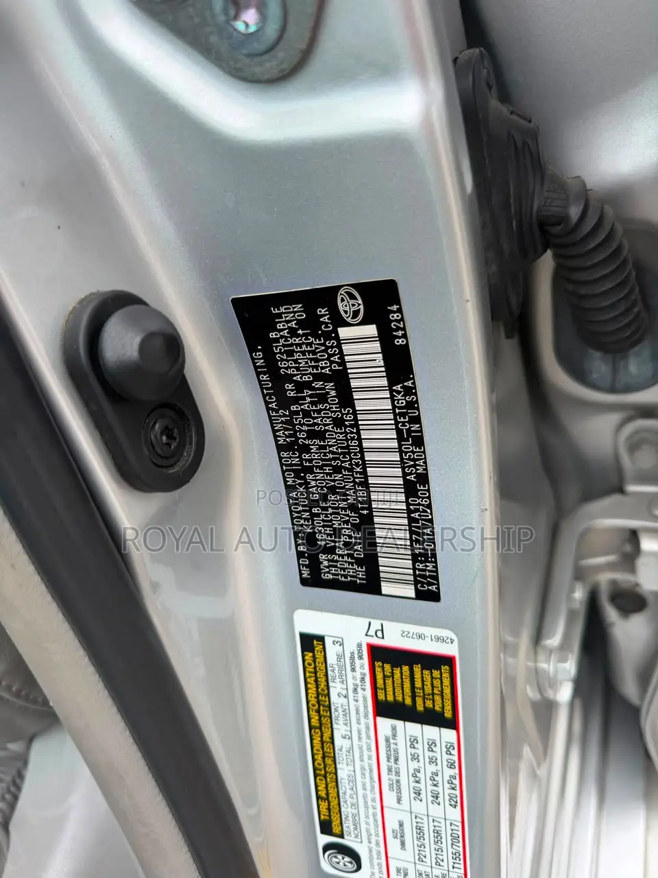 Toyota Camry SE 4dr Sedan (2.5L 4cyl 6A) 2012 Gray