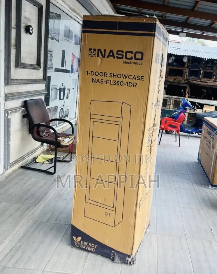 Super Affordable Nasco Nas-Fl360-1dr 1 Door Display Refrigerator.
