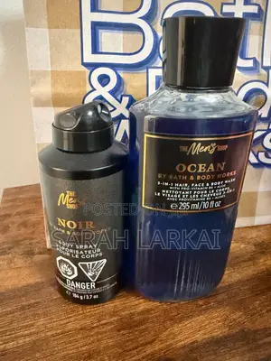 Men’s Body Wash and Spray