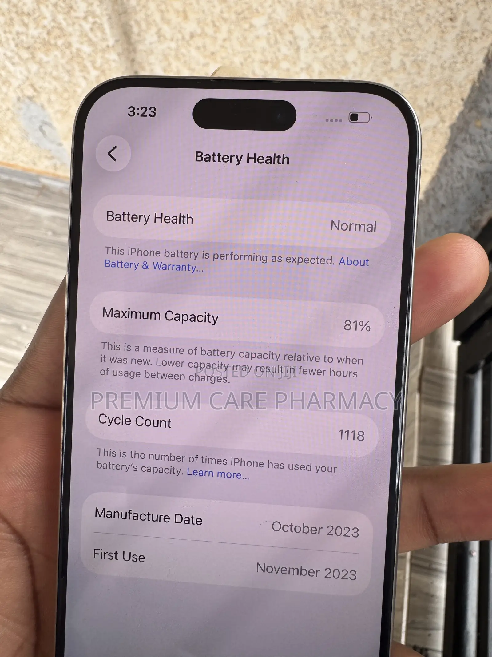 Apple iPhone 15 Pro 128 GB Silver