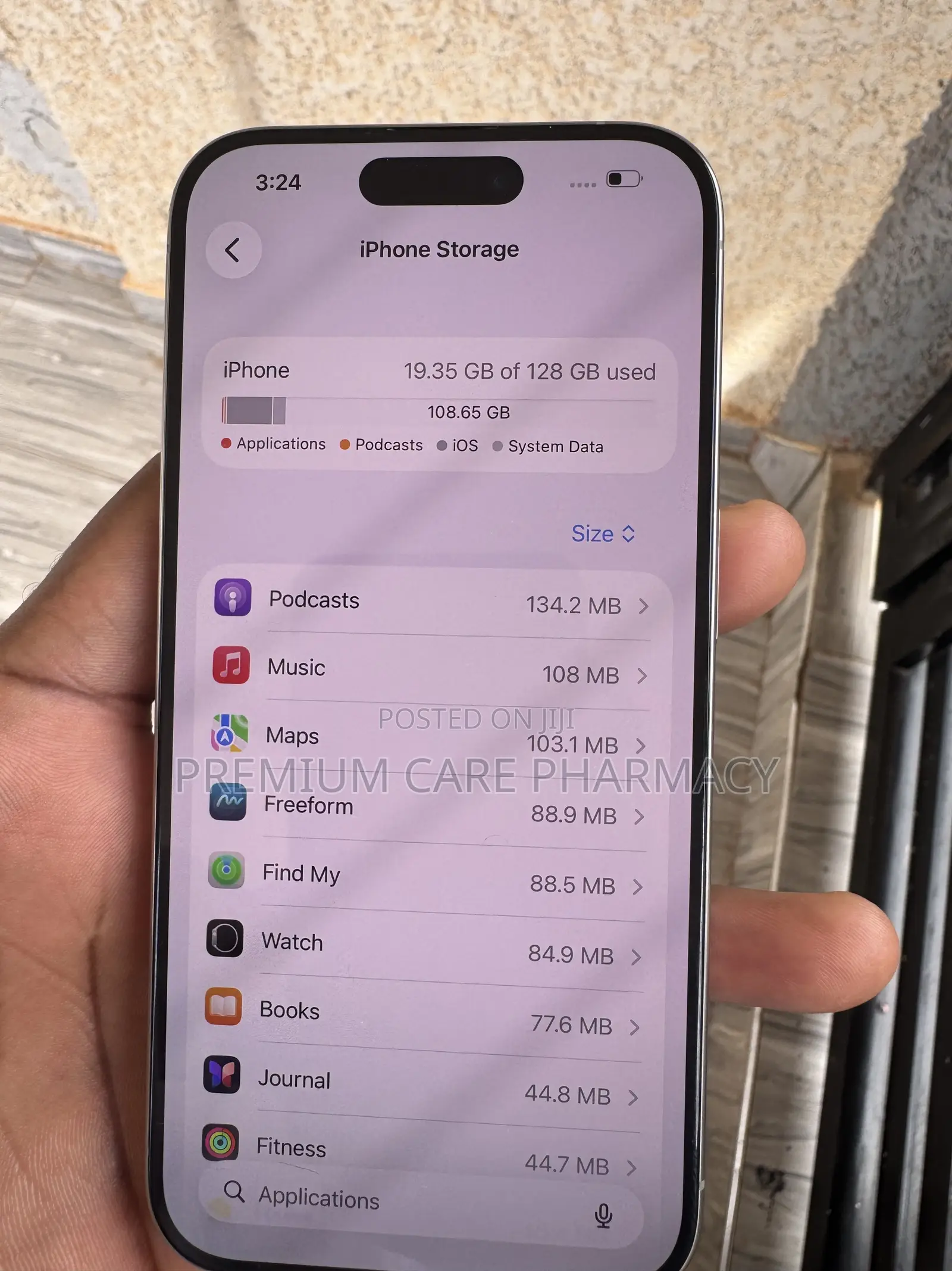Apple iPhone 15 Pro 128 GB Silver