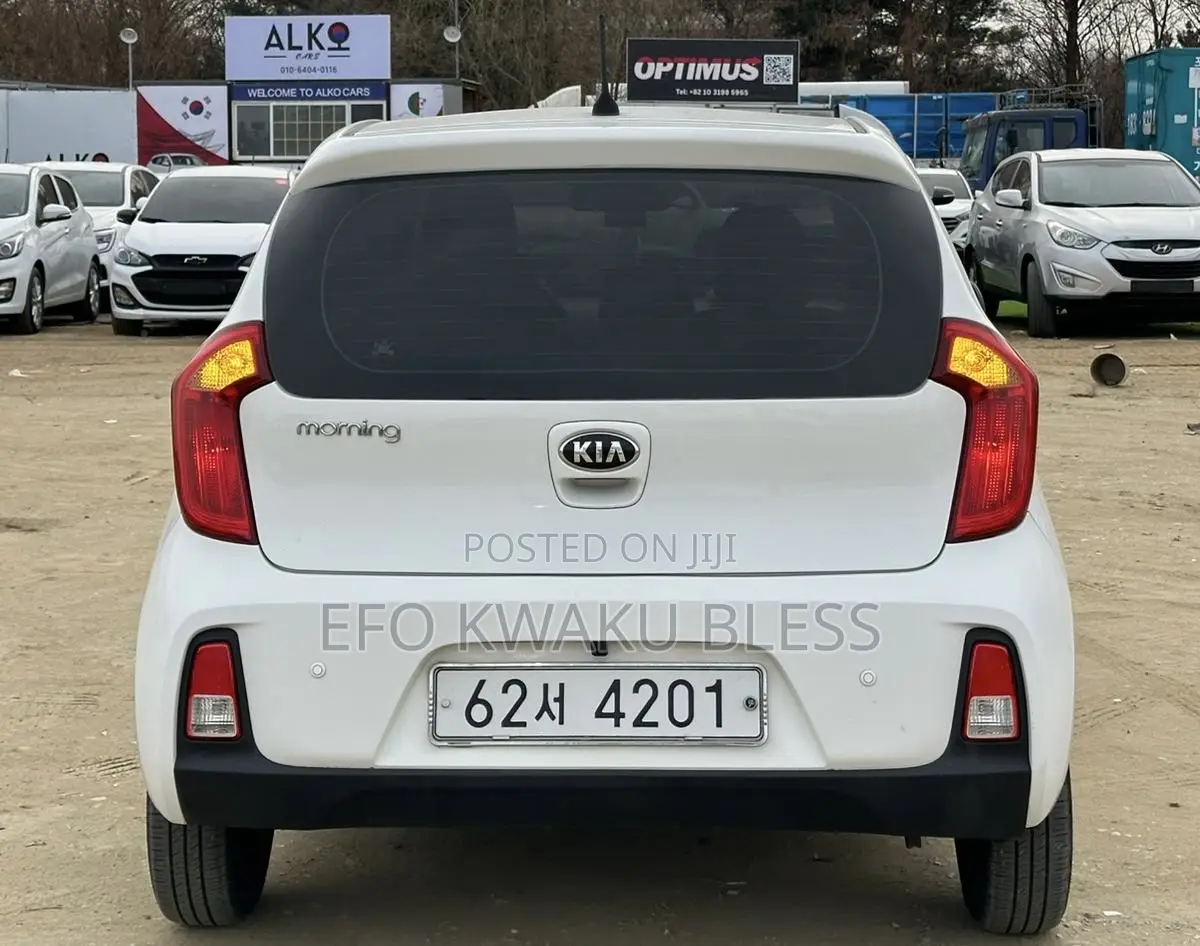 Kia Morning 2016 White