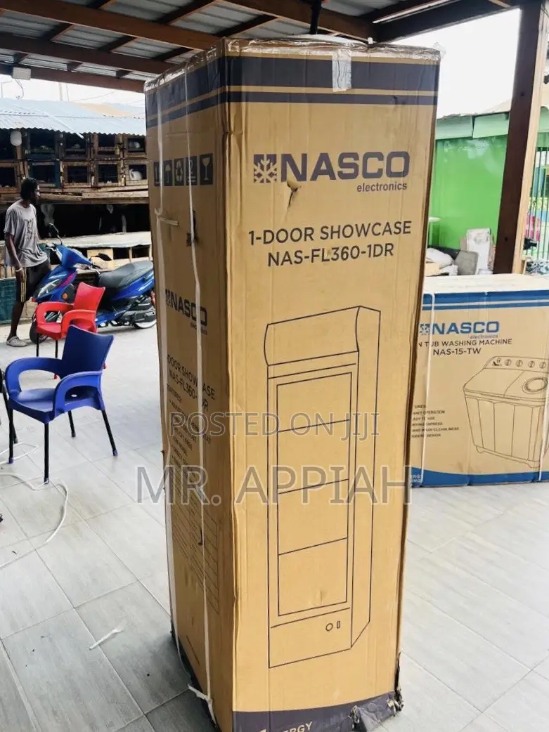 Extremely Unique Nasco Nas-Fl360-1dr 1 Door Beverage Cooler(298l)Glass