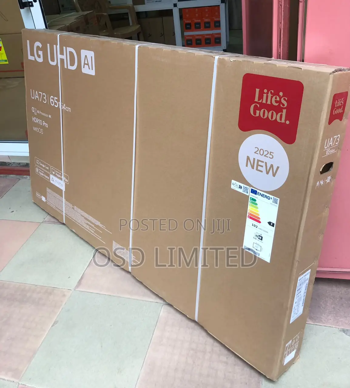 Upgrade Your View With LG 65" HDR Smart TV