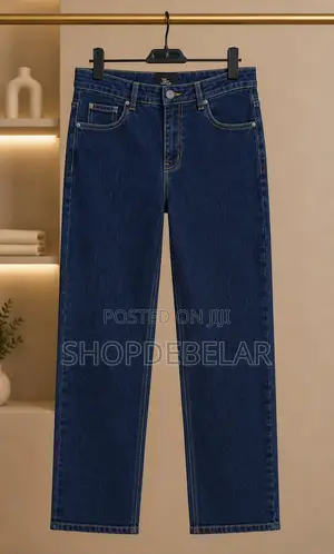 Regular Plain Jeans