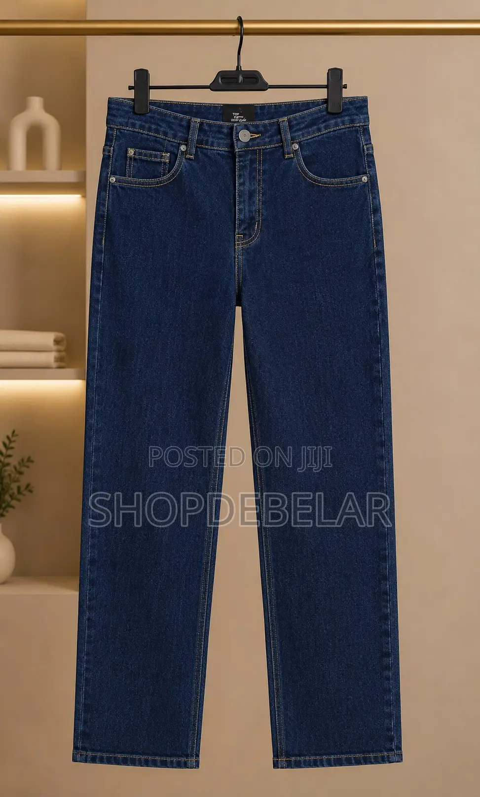 Regular Plain Jeans