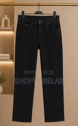 Regular Plain Jeans