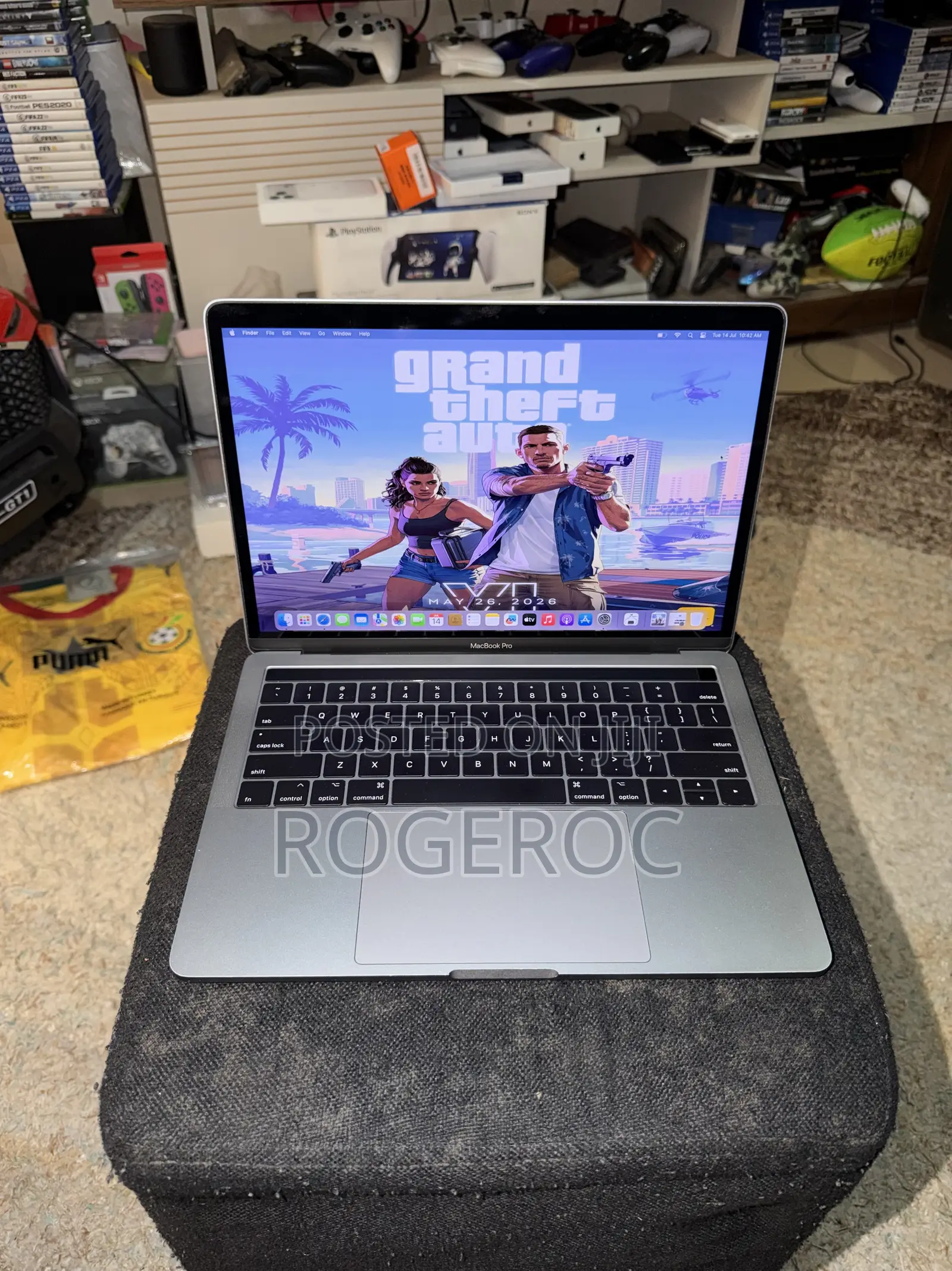 Laptop Apple MacBook Pro 2017 8GB Intel Core i5 SSD 512GB