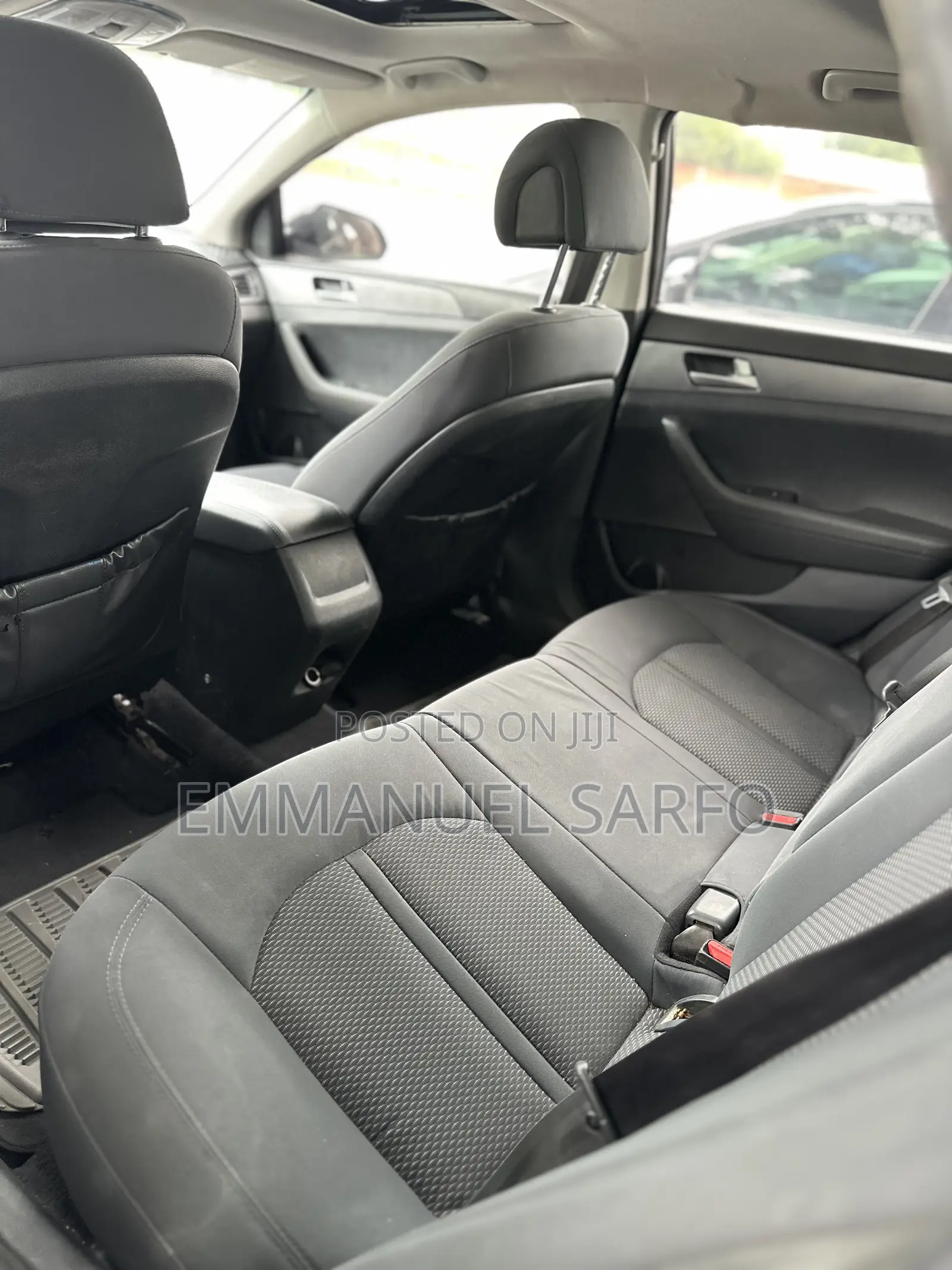 Hyundai Sonata Limited 2.0T Seban (2.0L 4cyl 6A) 2016 Black