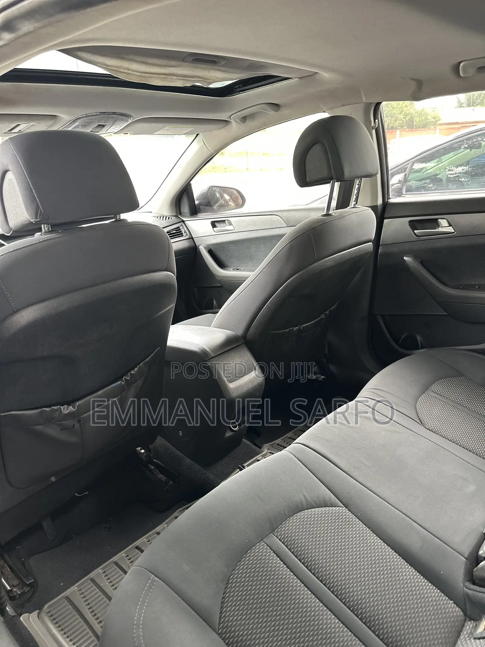 Hyundai Sonata Limited 2.0T Seban (2.0L 4cyl 6A) 2016 Black