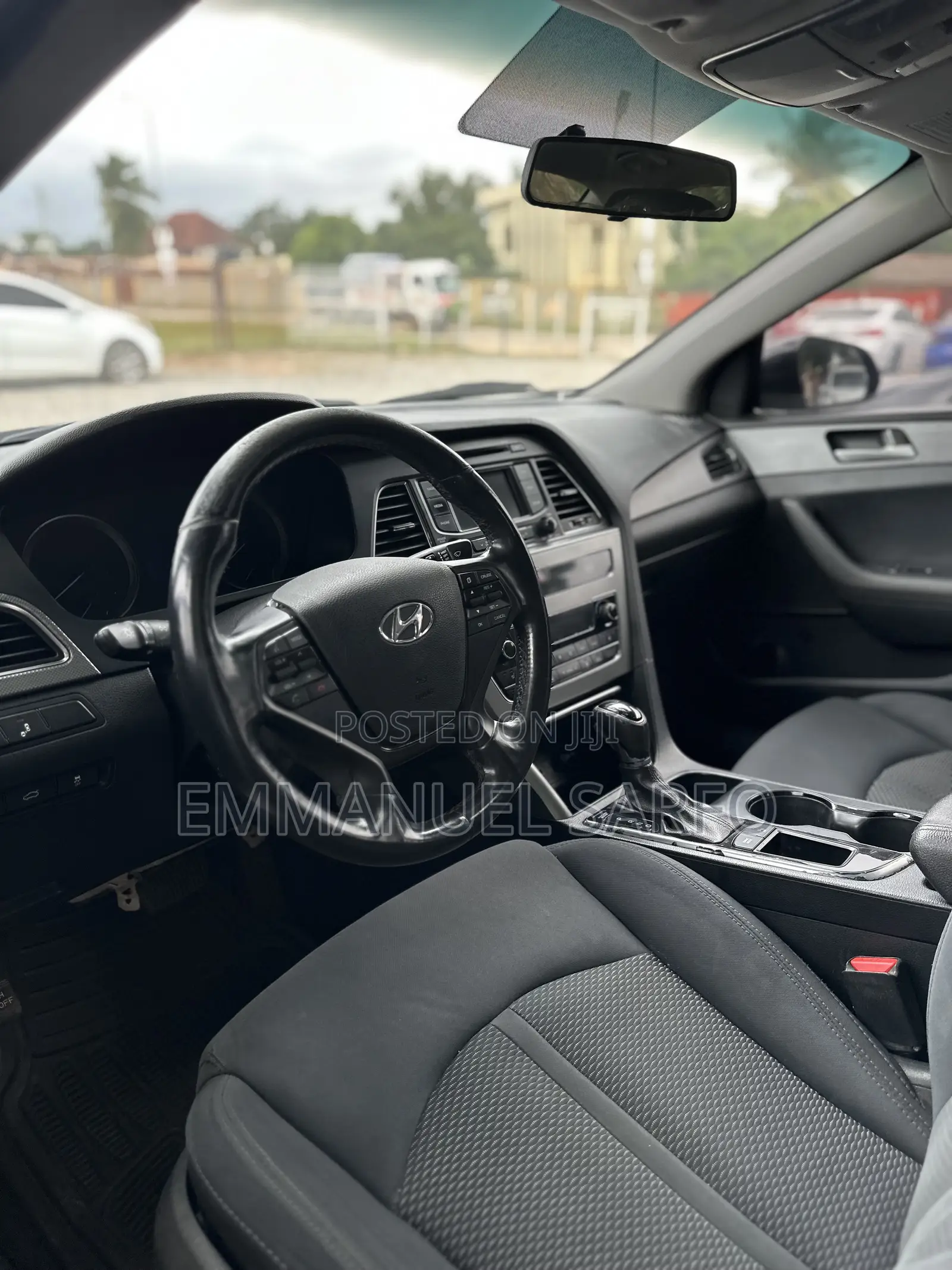 Hyundai Sonata Limited 2.0T Seban (2.0L 4cyl 6A) 2016 Black
