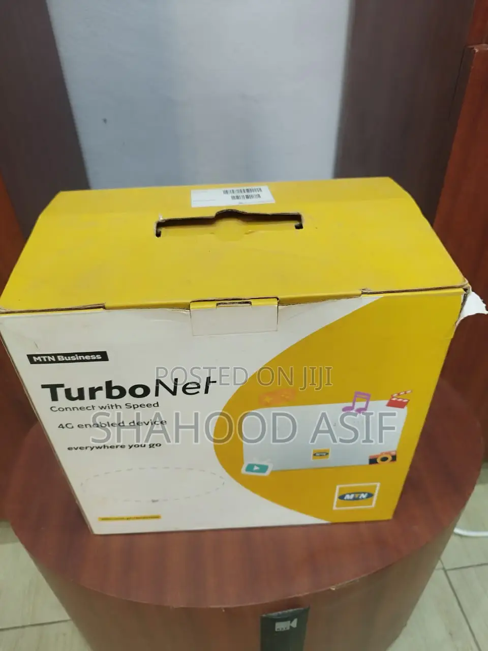 MTN Turbonet Simcard Router and Antenna