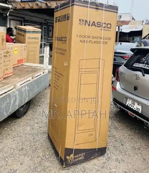 Shop Original Nasco Single Door Beverage Cooler( NAS-FL400-1DR)358L