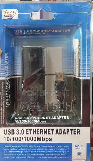 USB 3.0 Ethernet Adapter 10/100/1000mbps