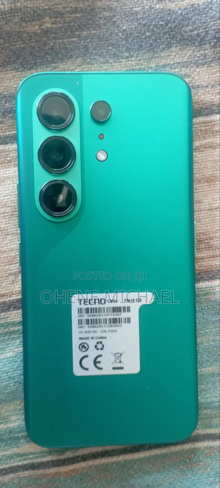 Tecno Camon 50 Pro 256 GB Green