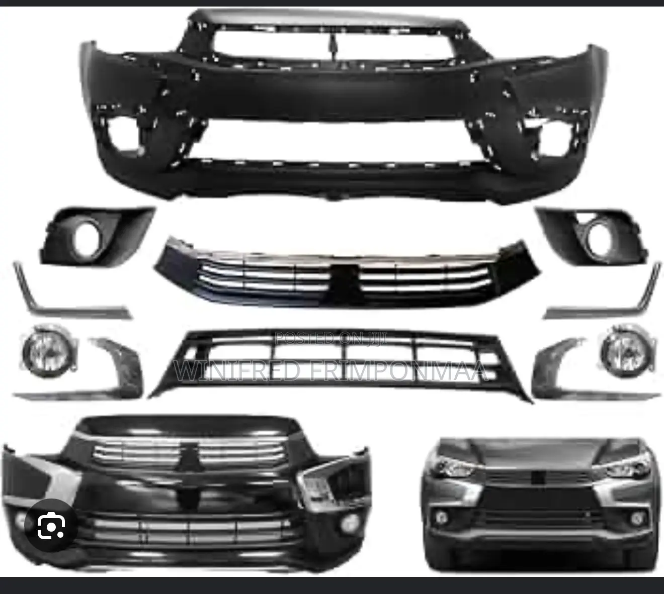 Toyota RAV4 2021,2022,2023 Front Bumper Complete