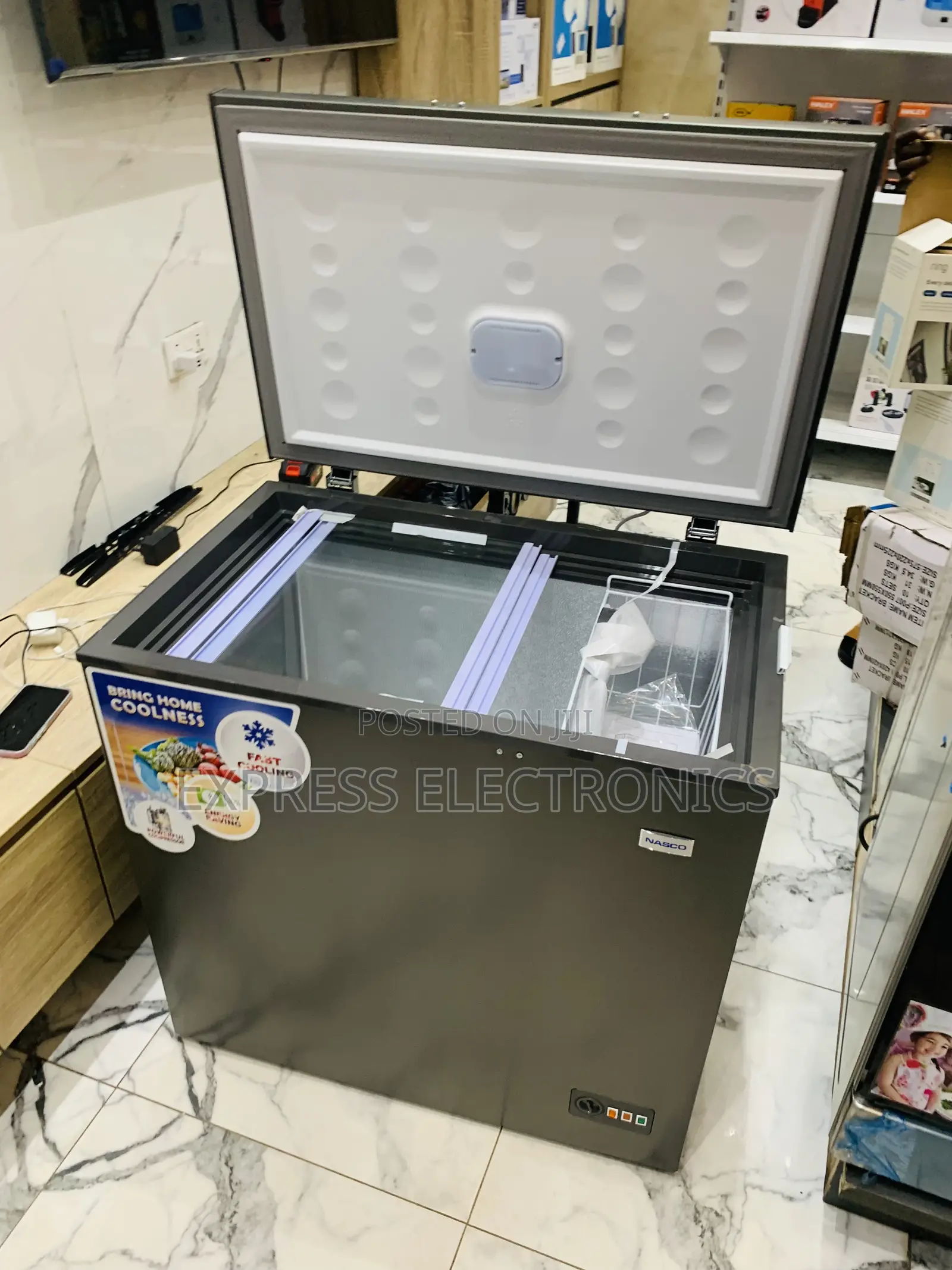 Limited Stock Nasco 251L Chest Freezer Single Door Nasco