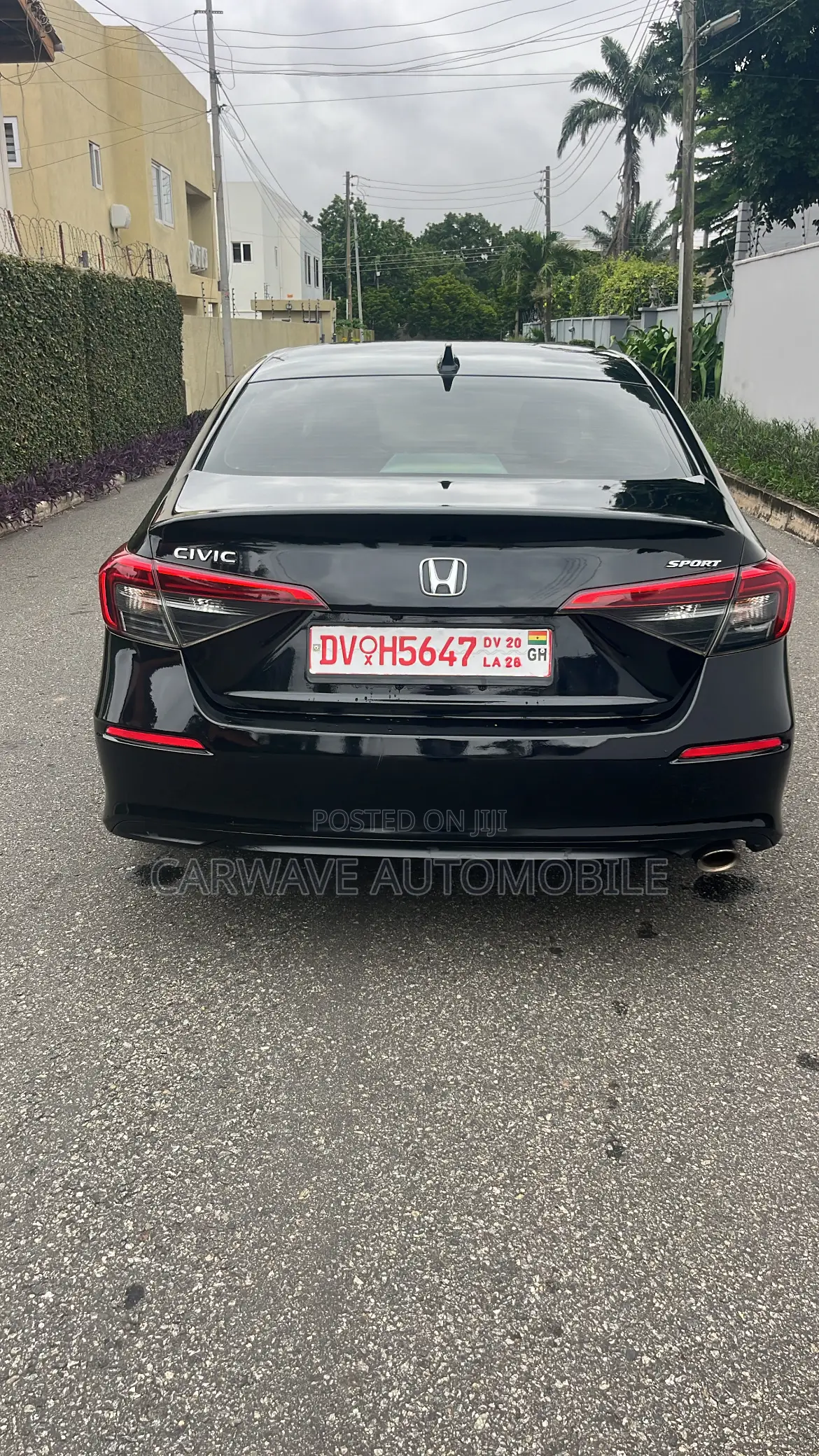 Honda Civic Sport CVT 2023 Black