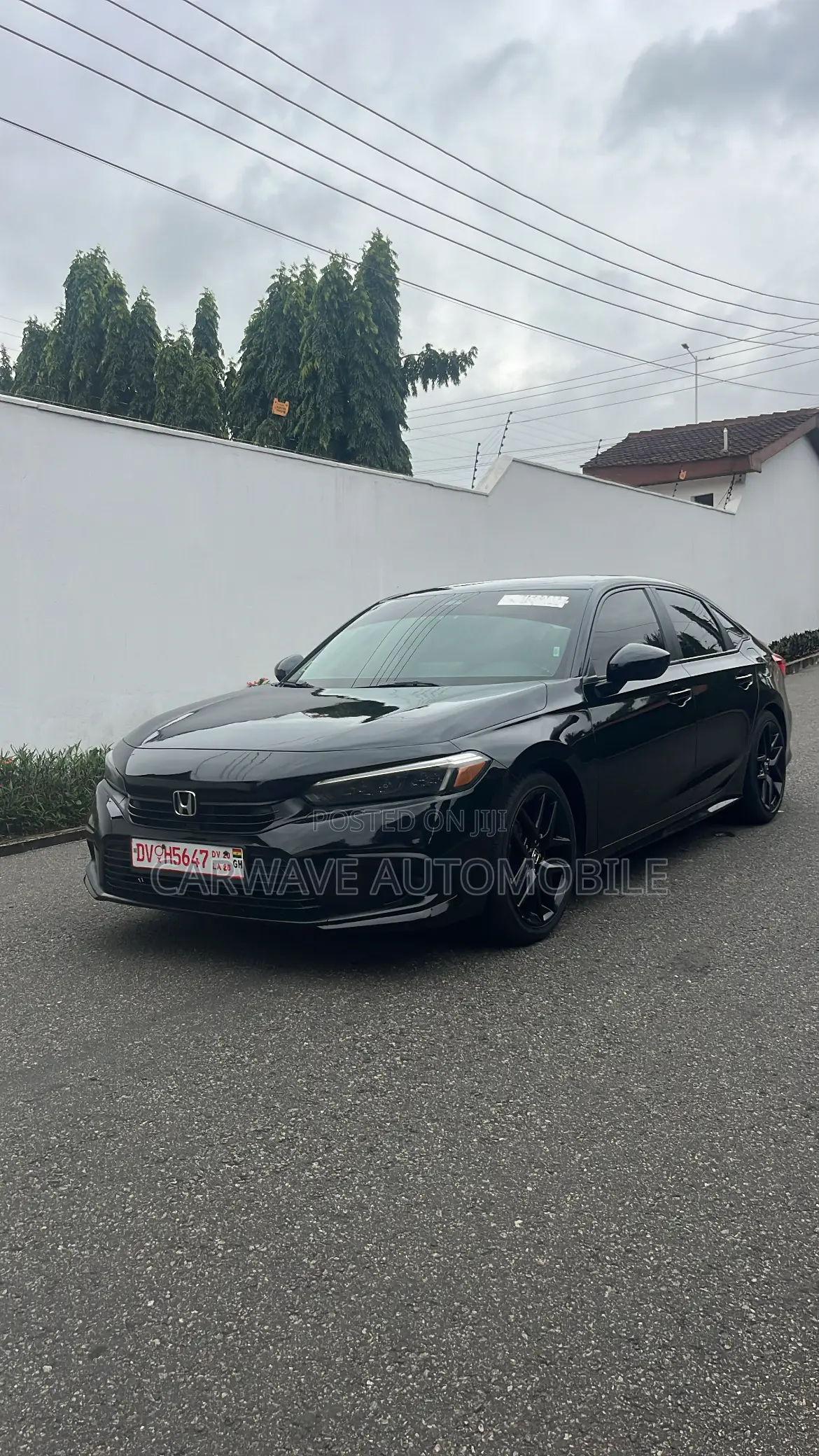 Honda Civic Sport CVT 2023 Black