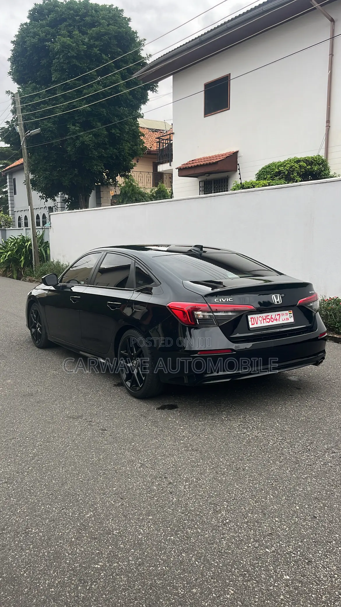 Honda Civic Sport CVT 2023 Black