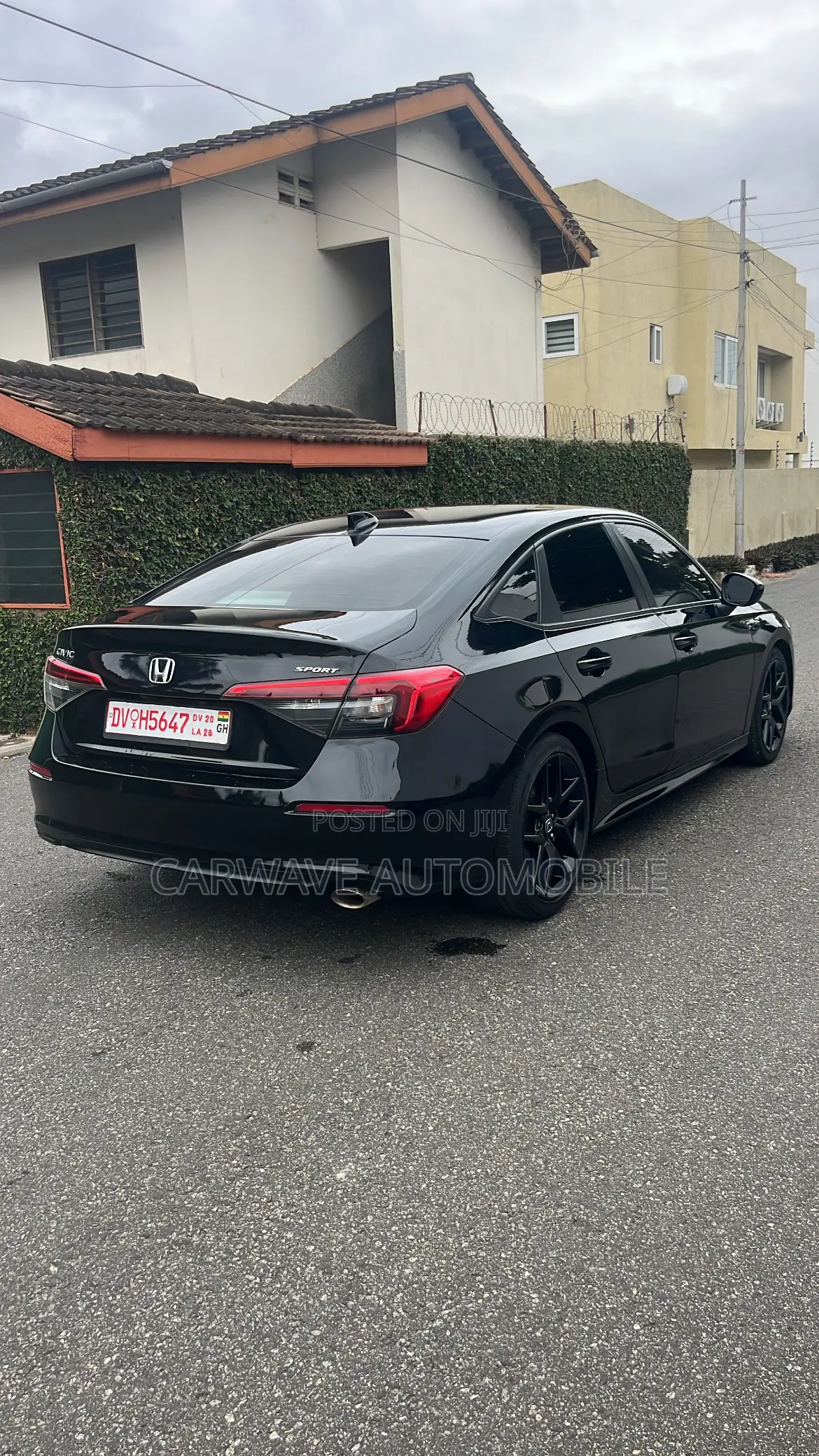 Honda Civic Sport CVT 2023 Black