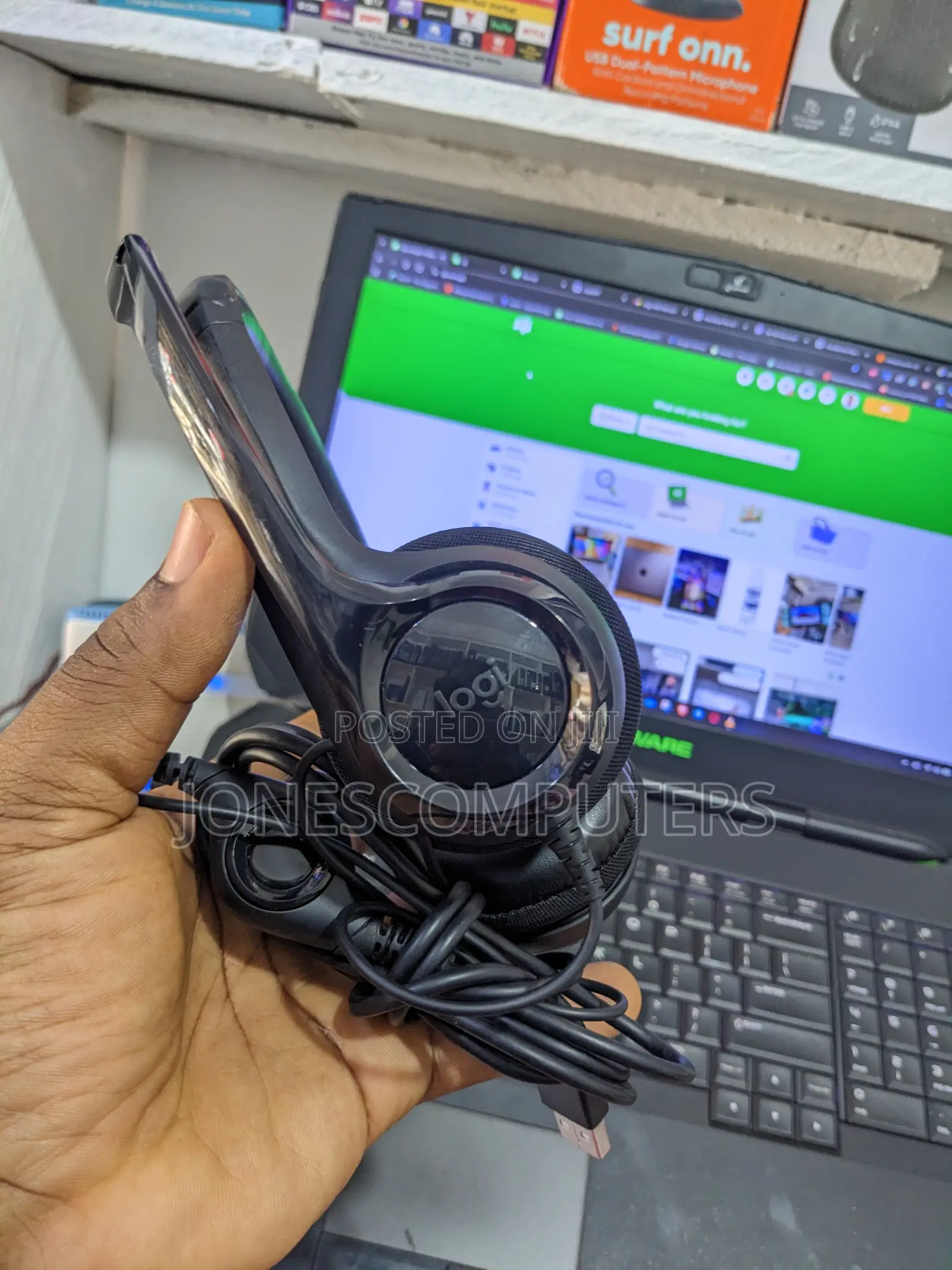 Logitech H390 USB Headset With Noise-Canceling Mic