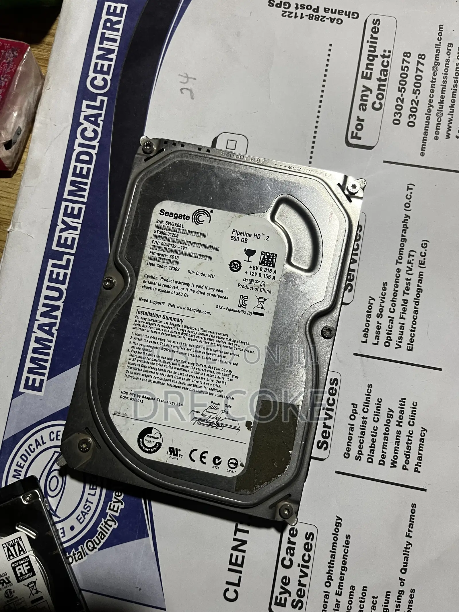 500gb Hard Drive