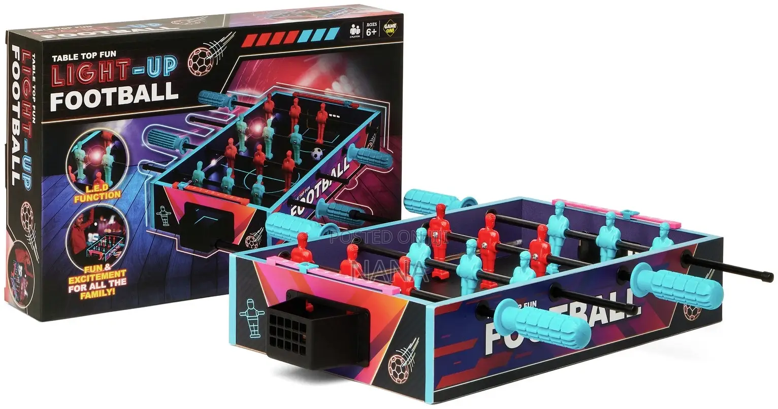 Light Up Table Top Football Table