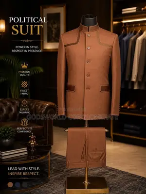 Brown Shade Political Suit