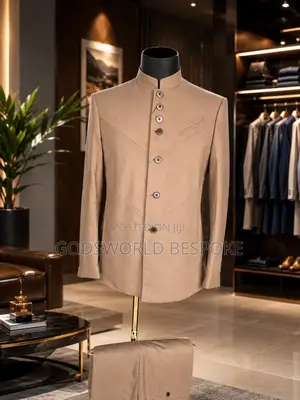 Brown Shade Political Suit