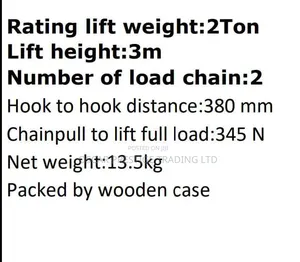 Chain Block 2ton
