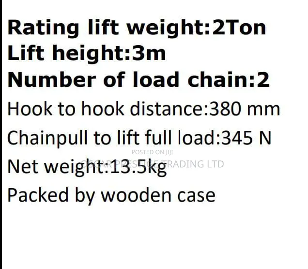 Chain Block 2ton