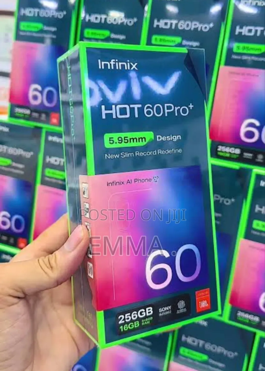 New Infinix Hot 60 Pro+ 256 GB Gold