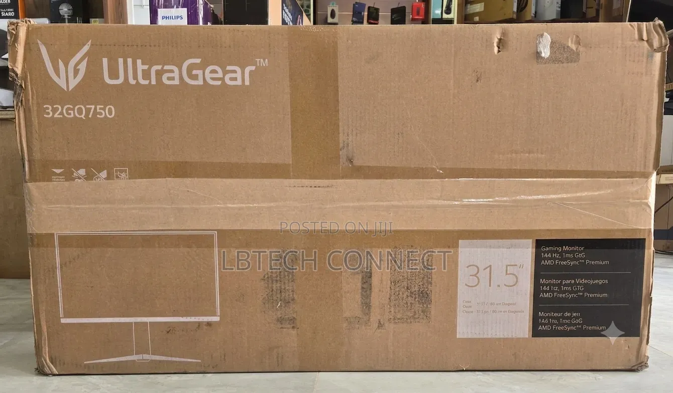 LG Ultragear 32g0750-B Gaming Monitor 3840 X 2160 Ultra Hd
