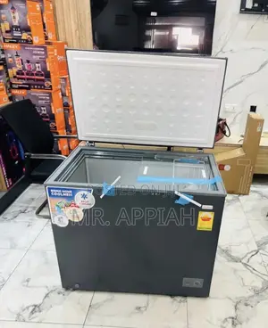 Get Nasco 251Liters Single Door Chest Freezer(Gray)Nas300
