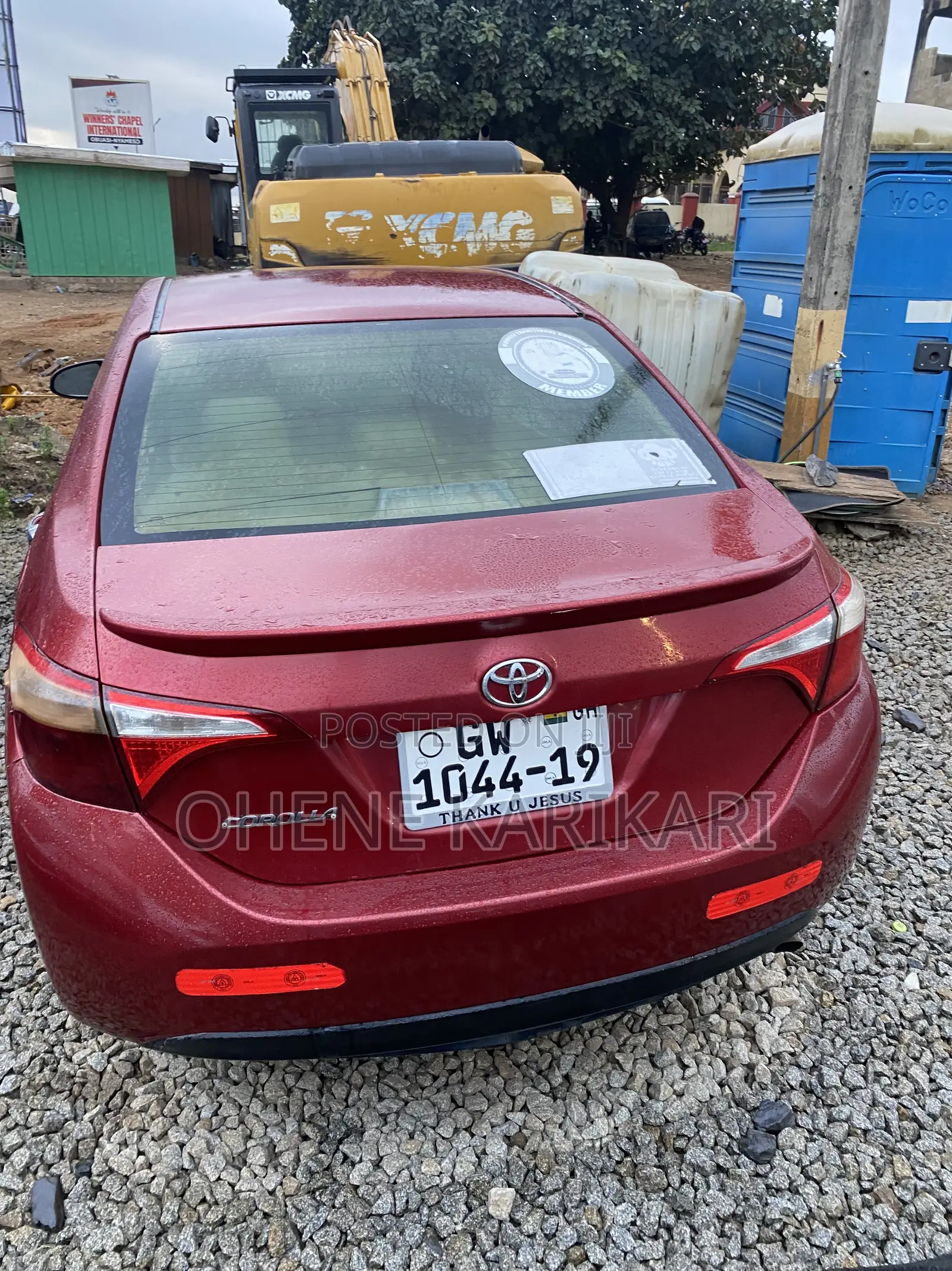 Toyota Corolla 2015 Red