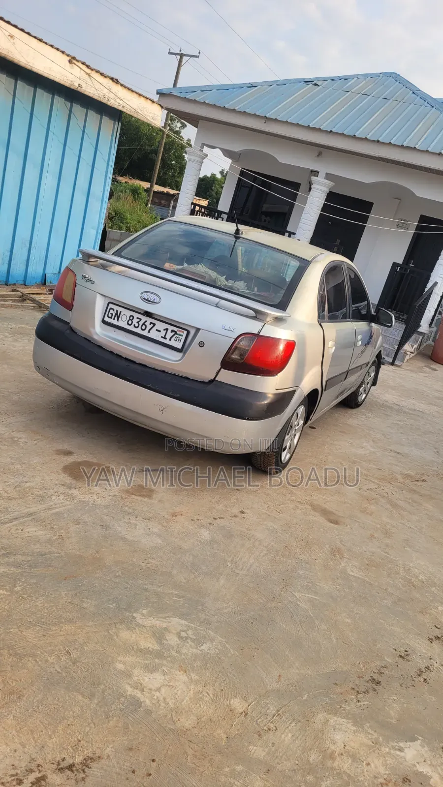 Kia Rio 2008 Silver