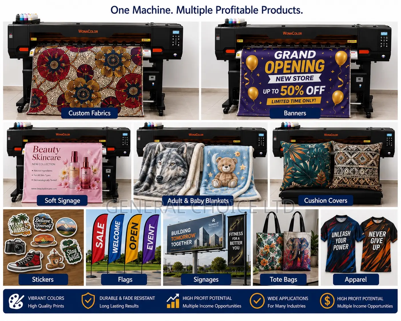 Complete Large Format Sublimation Printing Business for Sale