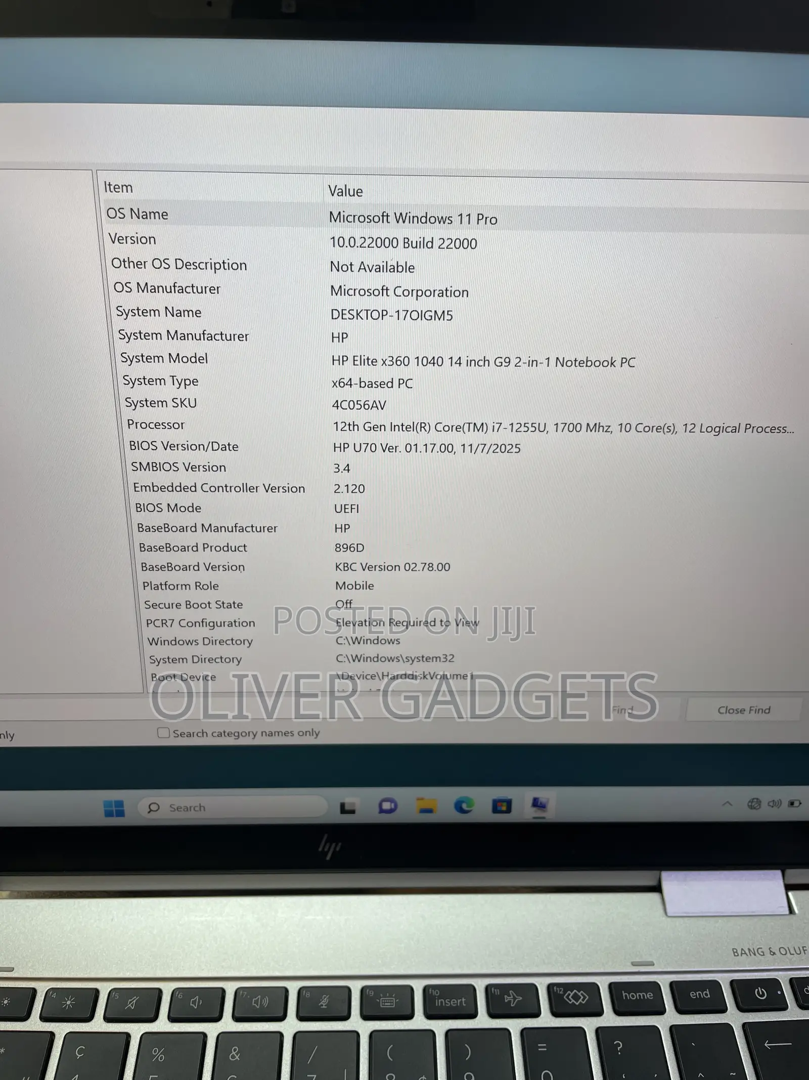 Laptop HP EliteBook x360 1040 G9 16GB Intel Core i7 SSD 512GB