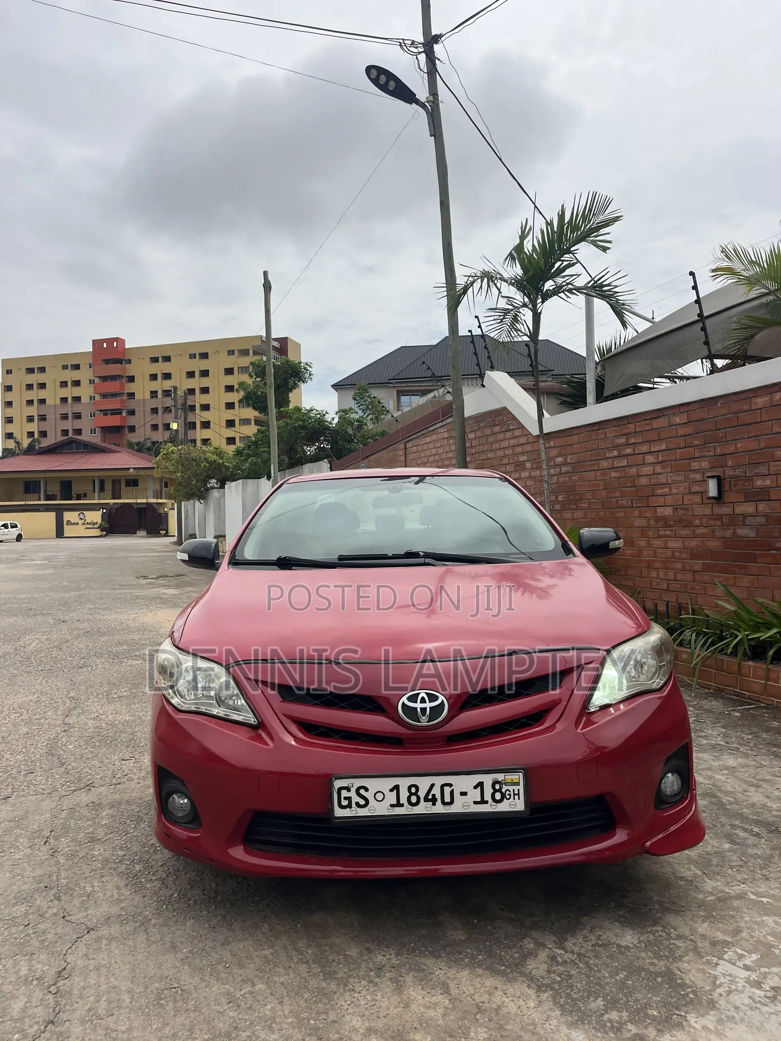 Toyota Corolla 2012 Red