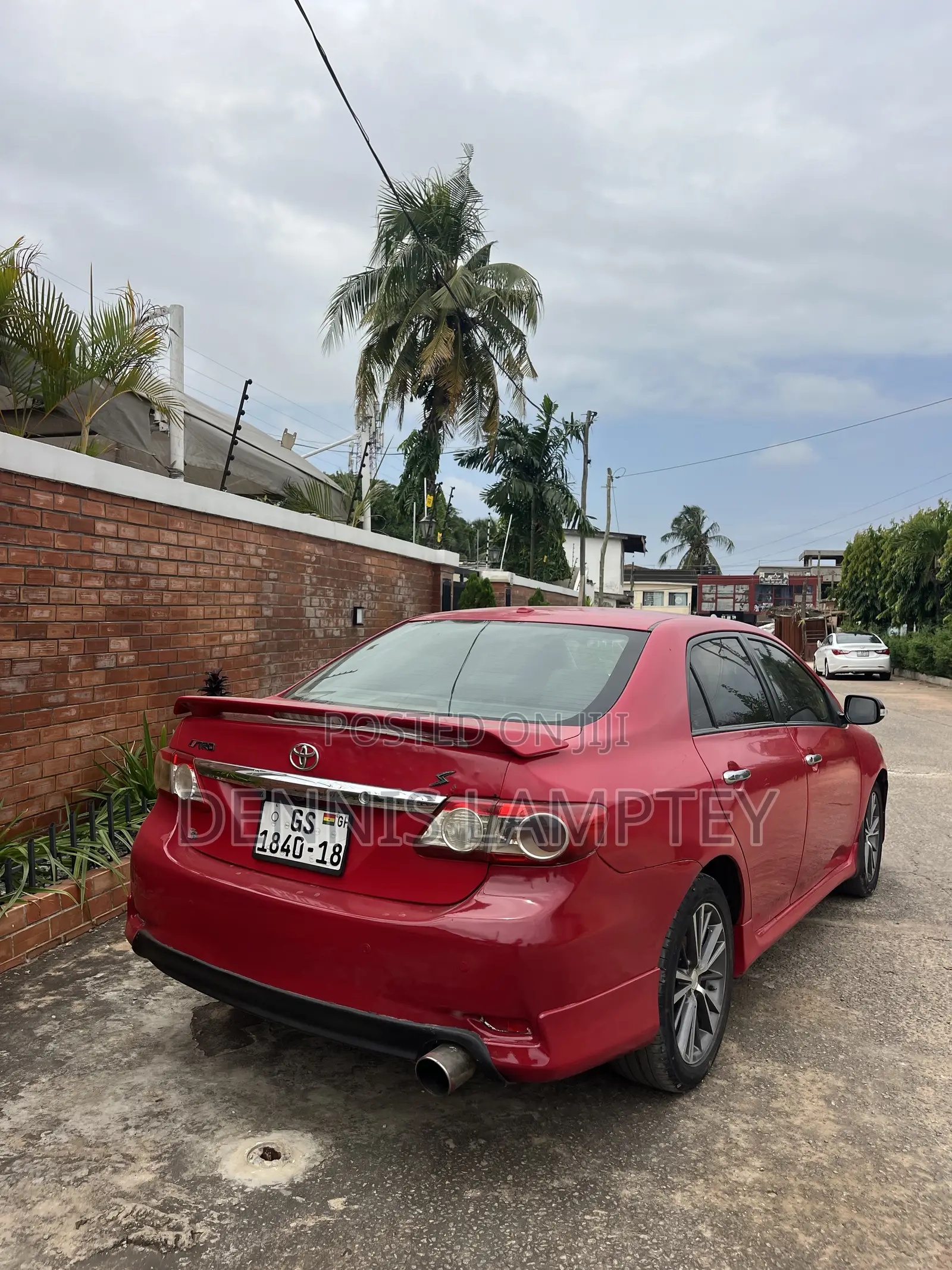 Toyota Corolla 2012 Red
