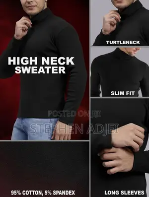 Turtle Neck / Ribbed Neck