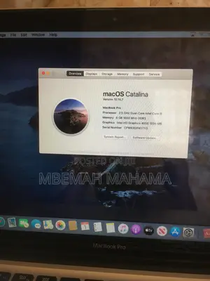Laptop Apple MacBook Pro 8GB Intel Core i5 HDD 500GB
