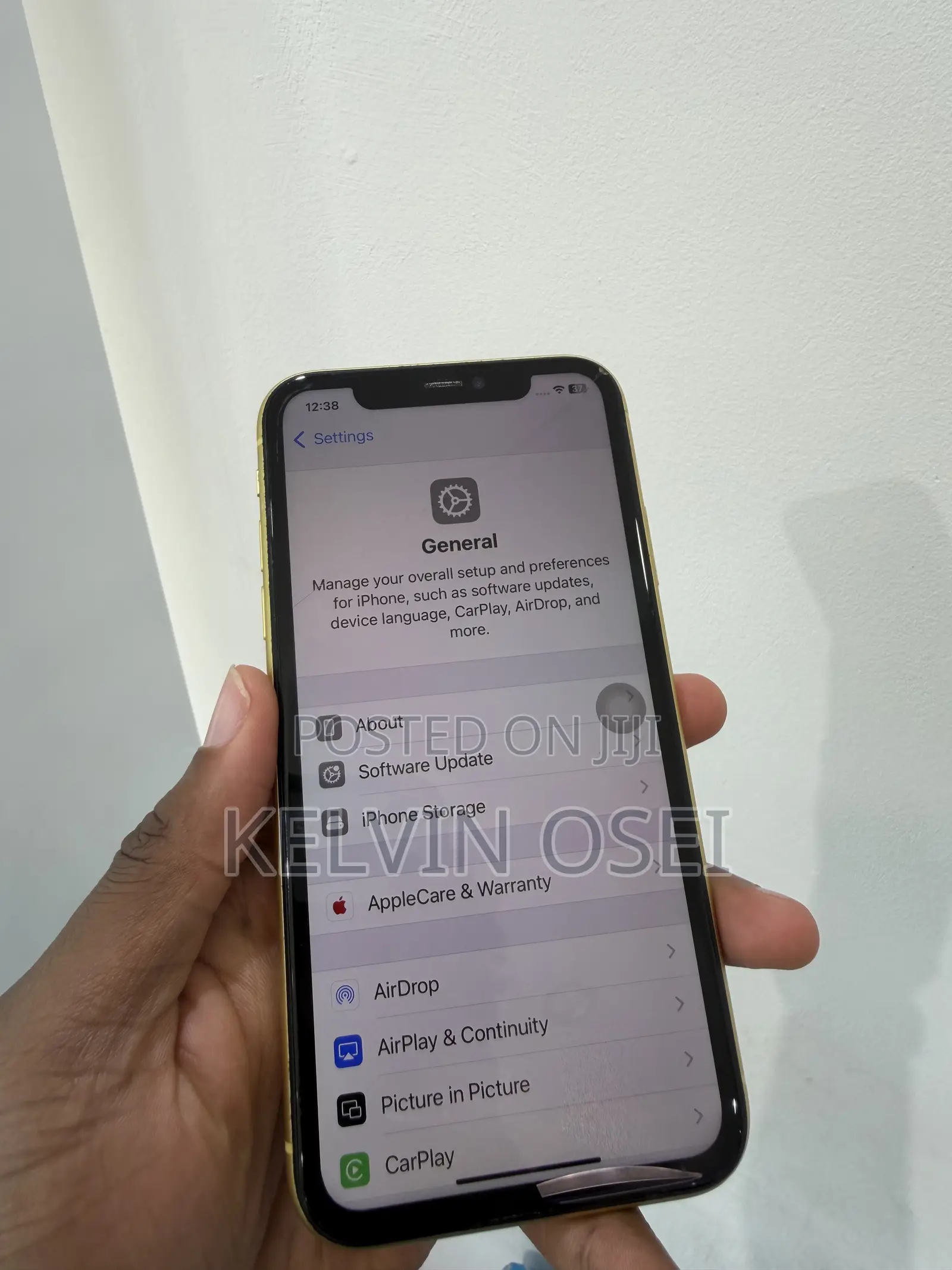 Apple iPhone 11 64 GB Yellow